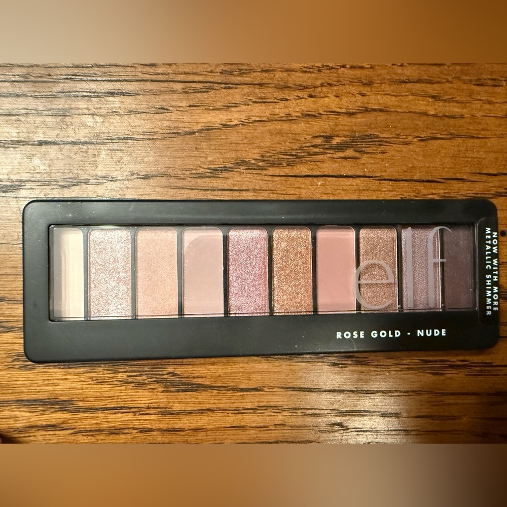 2 Rose Gold Nude Eyeshadow Palettes — Pink & Rose Gold Shades
